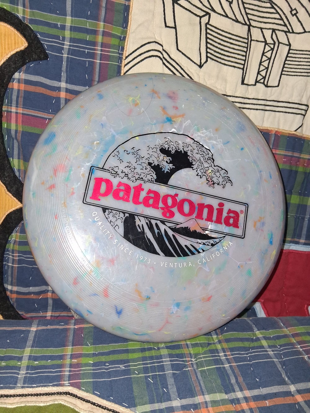 Patagonia Multicolor Disc Golf Driver - Patagonia Logo